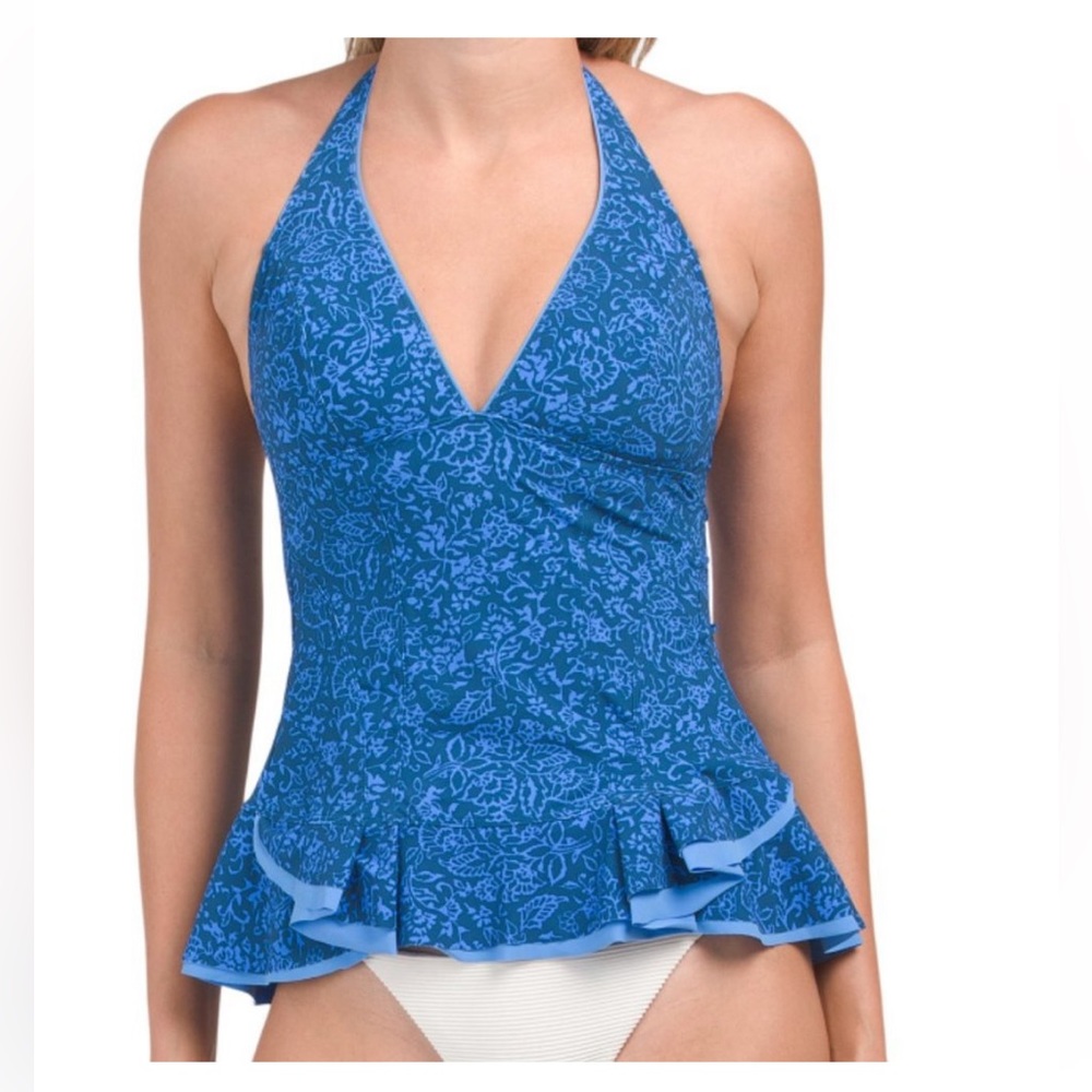 Profile by Gottex Women's Standard Mehndi Halter Tankini